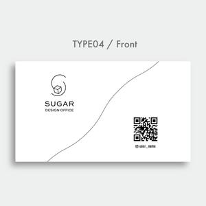 deaf_k_design (deaf_aoki)さんの建築設計事務所「株式会社SUGAR」の名刺デザイン依頼への提案