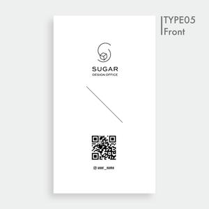 deaf_k_design (deaf_aoki)さんの建築設計事務所「株式会社SUGAR」の名刺デザイン依頼への提案