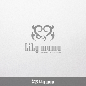 FOURTH GRAPHICS (kh14)さんのコンカフェバー「LiLy mumu」のロゴ作成への提案