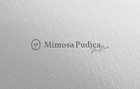ALTAGRAPH (ALTAGRAPH)さんのバー　店舗名Mimosa Pudicaのロゴデザイン　への提案