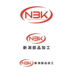 kcd001 (kcd001)さんの金属加工受託製造業　新潟部品加工株式会社（NBK)のロゴ製作依頼への提案