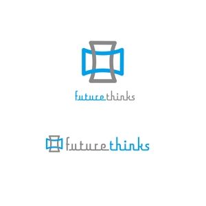 Hagemin (24tara)さんの会社名「株式会社FUTURE THINKS」の企業ロゴへの提案