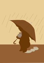 株式会社イーネットビズ (e-nets)さんの【挿絵】短編「雨のなかの猫」（ヘミングウェイ）をテーマにしたイラストに対する提案 への提案