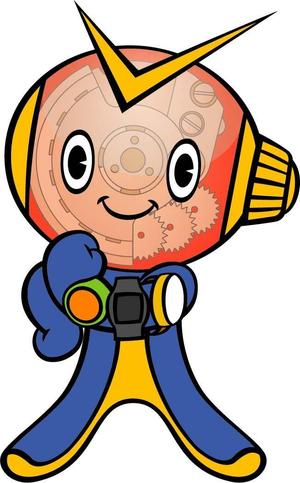 中山　昭 (sakaiya)さんの腕時計好きなロボットもしくは宇宙人のキャラクターデザインへの提案