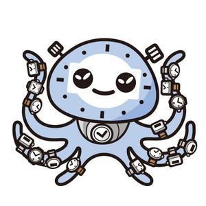 コマツ (koma840)さんの腕時計好きなロボットもしくは宇宙人のキャラクターデザインへの提案