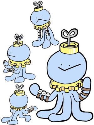 橙　ころも (daidaikoromo)さんの腕時計好きなロボットもしくは宇宙人のキャラクターデザインへの提案