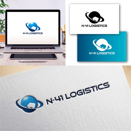 Hi-Design (hirokips)さんのN-41 Logistics株式会社のロゴ制作依頼への提案