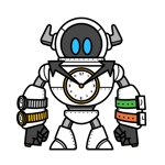ササキシンヤ (sasaki_illustration)さんの腕時計好きなロボットもしくは宇宙人のキャラクターデザインへの提案