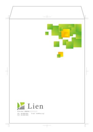 株式会社 メディアハウス (media_house)さんの建築塗装、関連工事会社　「リアン株式会社」の封筒デザインへの提案