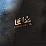 LUCKY2020 (LUCKY2020)さんの図書館カフェ「コーヒーハウスLL」のロゴへの提案