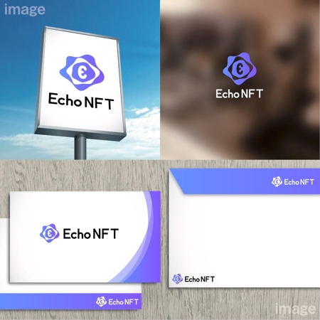 oo_design (oo_design)さんのNFTマーケットプレイス「Echo NFT」のロゴへの提案