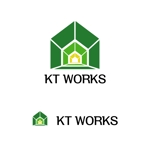 MacMagicianさんの建築　フローリング　「KT WORKS」のロゴへの提案