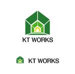 MacMagicianさんの建築　フローリング　「KT WORKS」のロゴへの提案