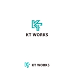 tsugami design (tsugami130)さんの建築　フローリング　「KT WORKS」のロゴへの提案