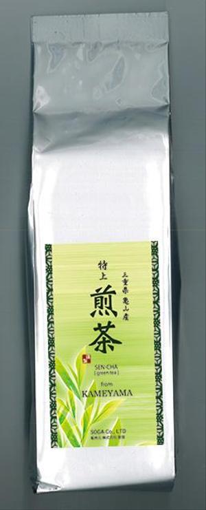 ju-goyaさんの日本茶パッケージシールのデザインへの提案