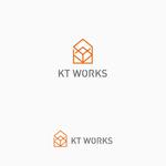 atomgra (atomgra)さんの建築　フローリング　「KT WORKS」のロゴへの提案