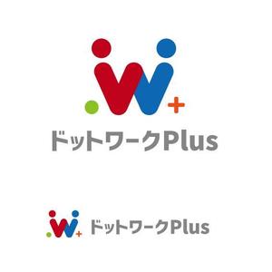 m_flag (matsuyama_hata)さんの多目的コワーキングスペース「ドットワークPlus」のロゴへの提案