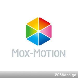 2038 design room (2038design)さんの3DCGアニメーション制作会社「Mox-Motion」のロゴ作成への提案