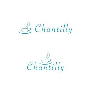 marukei (marukei)さんの新規オープンのカフェ「Chantilly」のロゴへの提案