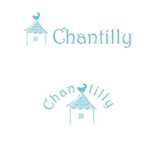 marukei (marukei)さんの新規オープンのカフェ「Chantilly」のロゴへの提案