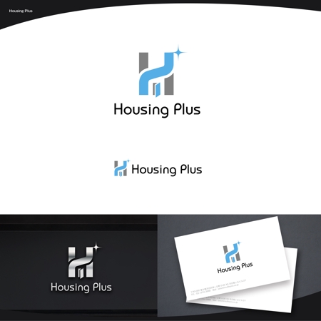 脇　康久 (ワキ ヤスヒサ) (batsdesign)さんの不動産業「Housing Plus」のロゴへの提案