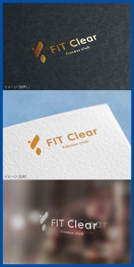 mogu ai (moguai)さんのフィットネスクラブ「FIT Clear」ロゴへの提案