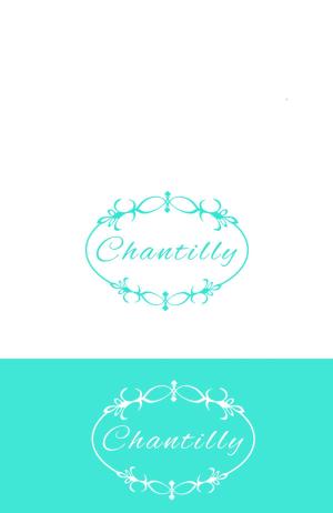 yuu--ga (yuu--ga)さんの新規オープンのカフェ「Chantilly」のロゴへの提案