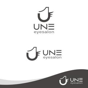 DeiReiデザイン (DeiRei)さんのアイサロン『UNE』のロゴへの提案