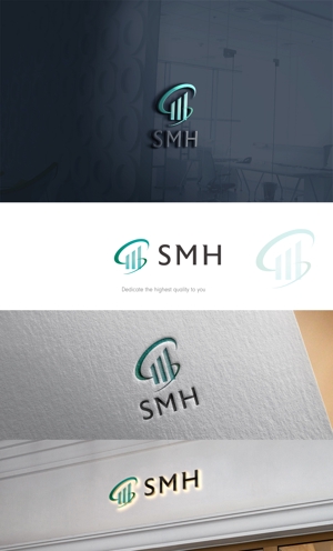 カワシーデザイン (cc110)さんの不動産資産運用会社「株式会社SMH」の会社ロゴへの提案