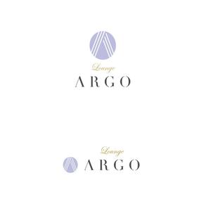 ununow (_unun)さんのラウンジ「ARGO」のロゴへの提案