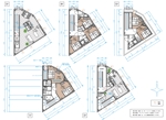３Ｄ アトリエ ＸＹＺ (3D-Ateriler-XYZ)さんの民泊ビルの図面への提案