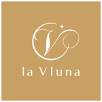 D-TAKAYAMA (Harurino)さんの眉毛まつげ脱毛専門店「la Vluna 」のロゴ（商標登録なし）への提案
