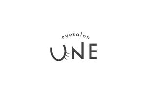 Toridori217 (Toridori)さんのアイサロン『UNE』のロゴへの提案