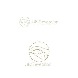 marukei (marukei)さんのアイサロン『UNE』のロゴへの提案