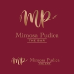 m_flag (matsuyama_hata)さんのバー　店舗名Mimosa Pudicaのロゴデザイン　への提案