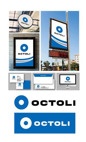 K-J (king_j)さんの店舗名とブランド名共通「OCTOLI」のロゴへの提案