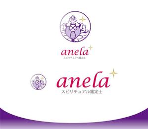 ambrose design (ehirose3110)さんのスピリチュアル鑑定士「anela」のロゴへの提案