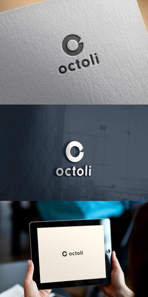 kosk_Design (cc110)さんの店舗名とブランド名共通「OCTOLI」のロゴへの提案