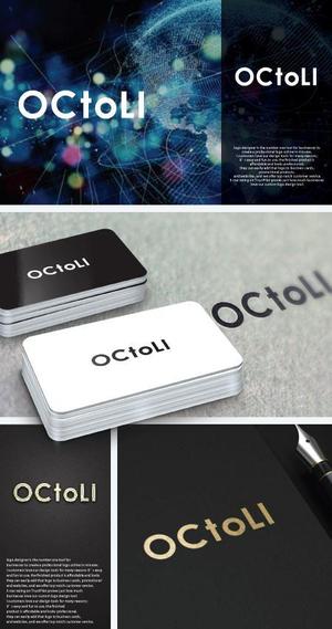 take5-design (take5-design)さんの店舗名とブランド名共通「OCTOLI」のロゴへの提案