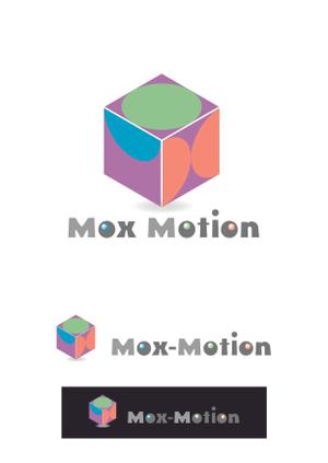mott_99さんの3DCGアニメーション制作会社「Mox-Motion」のロゴ作成への提案