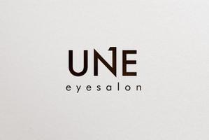 Fumiya (fumiya0109)さんのアイサロン『UNE』のロゴへの提案