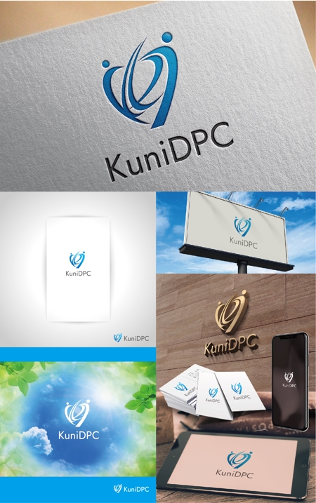 k_31 (katsu31)さんの医療機関提携クリニック「KuniDPC」のロゴへの提案