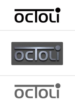 stepmew (stepmew)さんの店舗名とブランド名共通「OCTOLI」のロゴへの提案