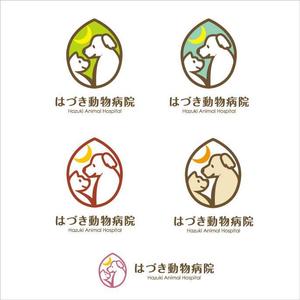 horohoro (horohoro)さんの「はづき動物病院」のロゴ作成への提案