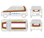 DESIGN-berlinetta (berlinetta)さんの車のデザイン（3本線）の作成への提案