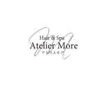 hamingway (hamingway)さんのリニューアルOPEN美容室「Hair ＆ Spa Atelier More」のロゴへの提案