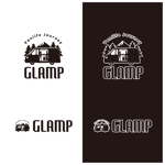 kropsworkshop (krops)さんのキャンピングカーレンタル事業「Vanlife Journey GLAMP」のロゴへの提案