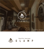 smoke-smoke (smoke-smoke)さんのキャンピングカーレンタル事業「Vanlife Journey GLAMP」のロゴへの提案