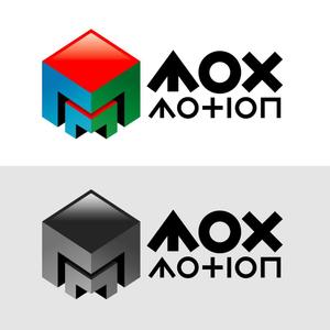 kazuo1010さんの3DCGアニメーション制作会社「Mox-Motion」のロゴ作成への提案
