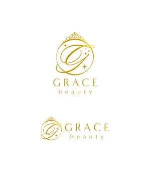 horieyutaka1 (horieyutaka1)さんのエステサロン「GRACE beautyエステサロン」の店舗ロゴへの提案